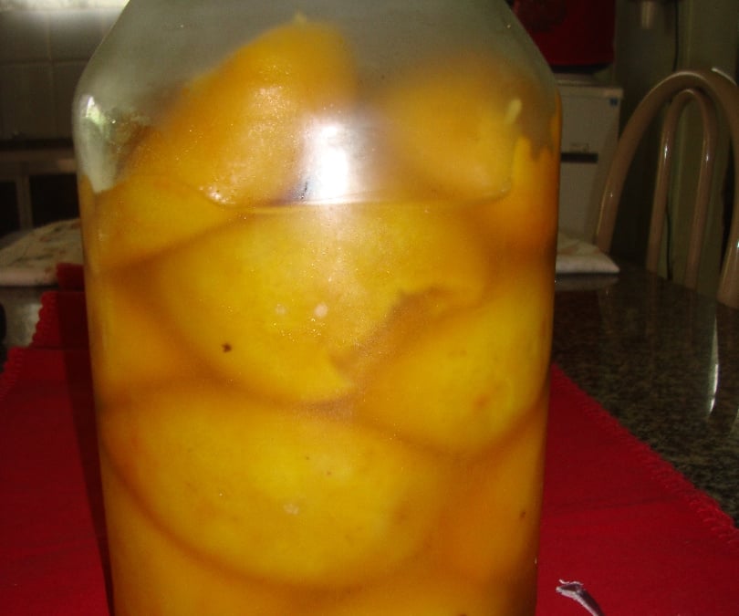 Doce de laranja pera inteira