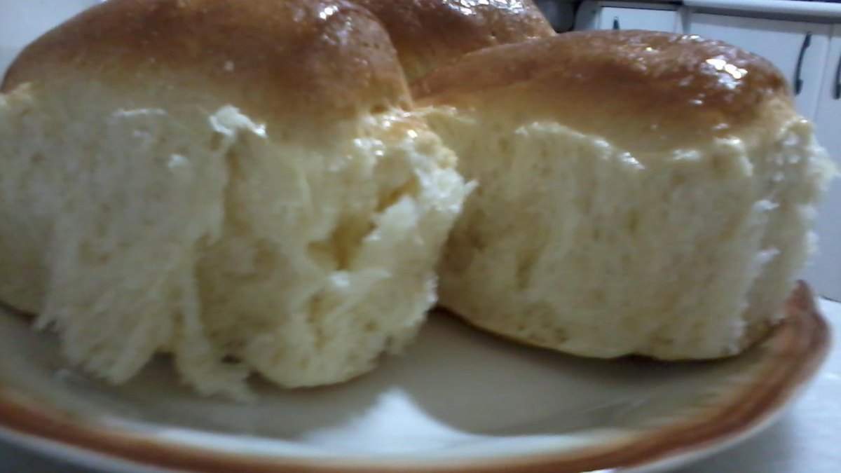Pão doce caseiro