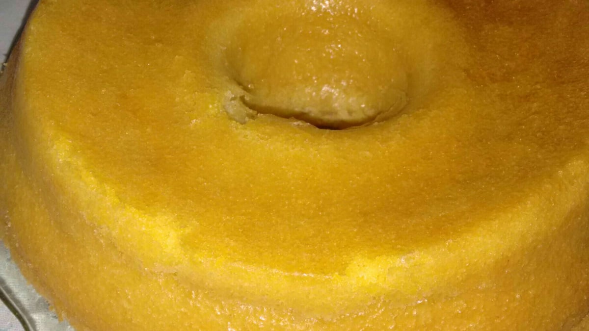 Quindim de fubá
