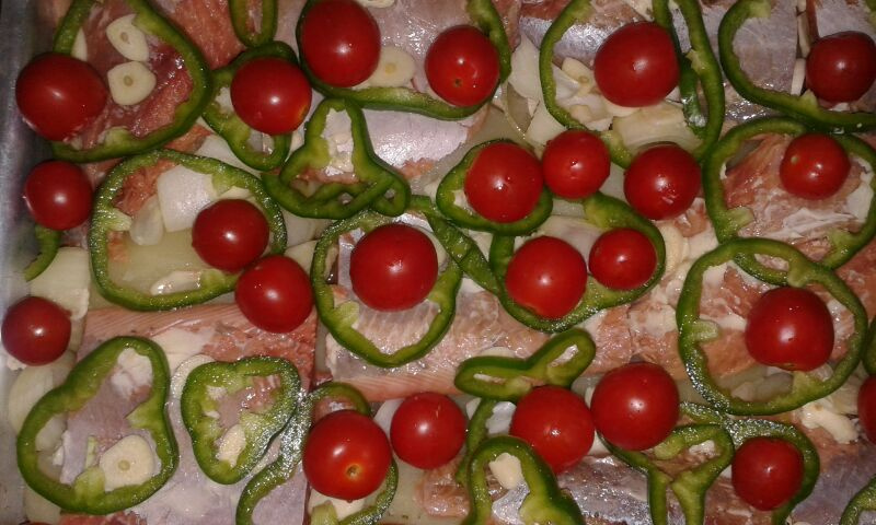 Frango no forno com maionese