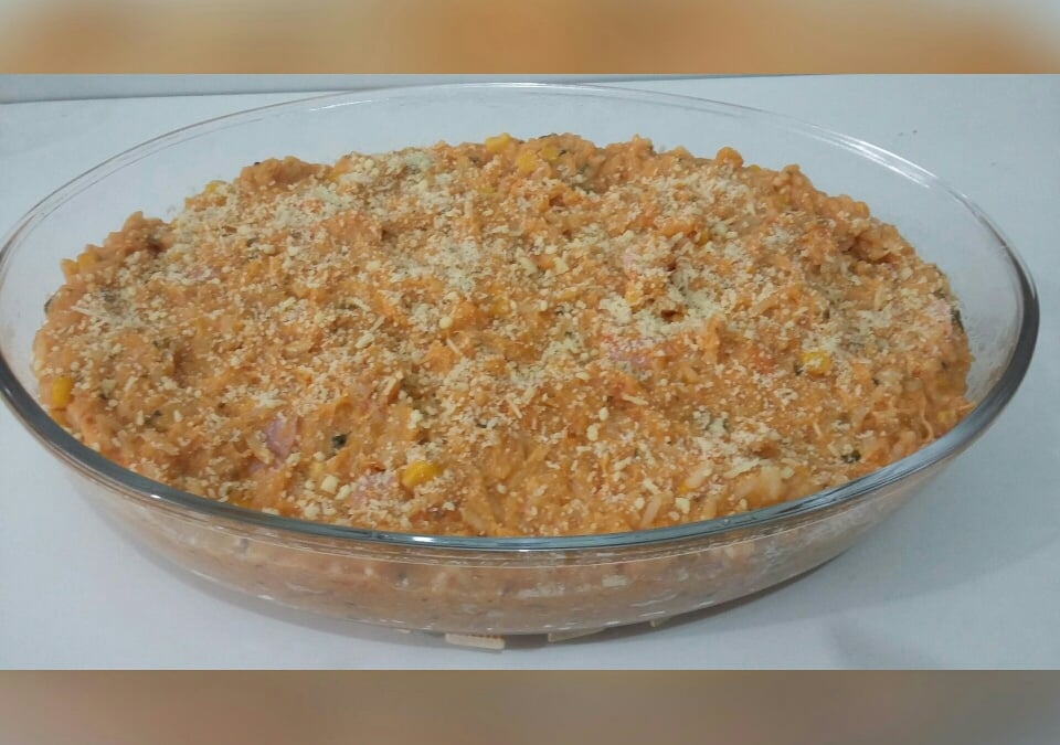 Risoto de frango da Carol