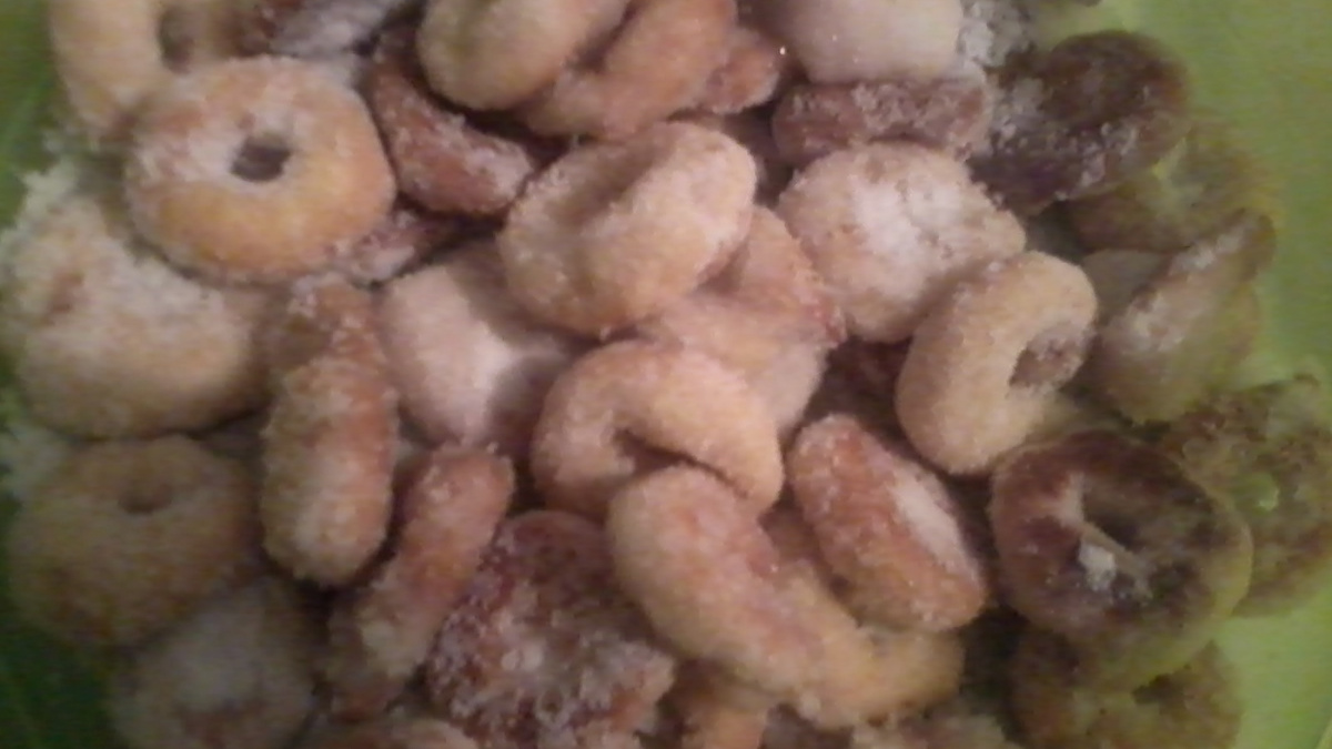 Rosquinhas de pinga diferente