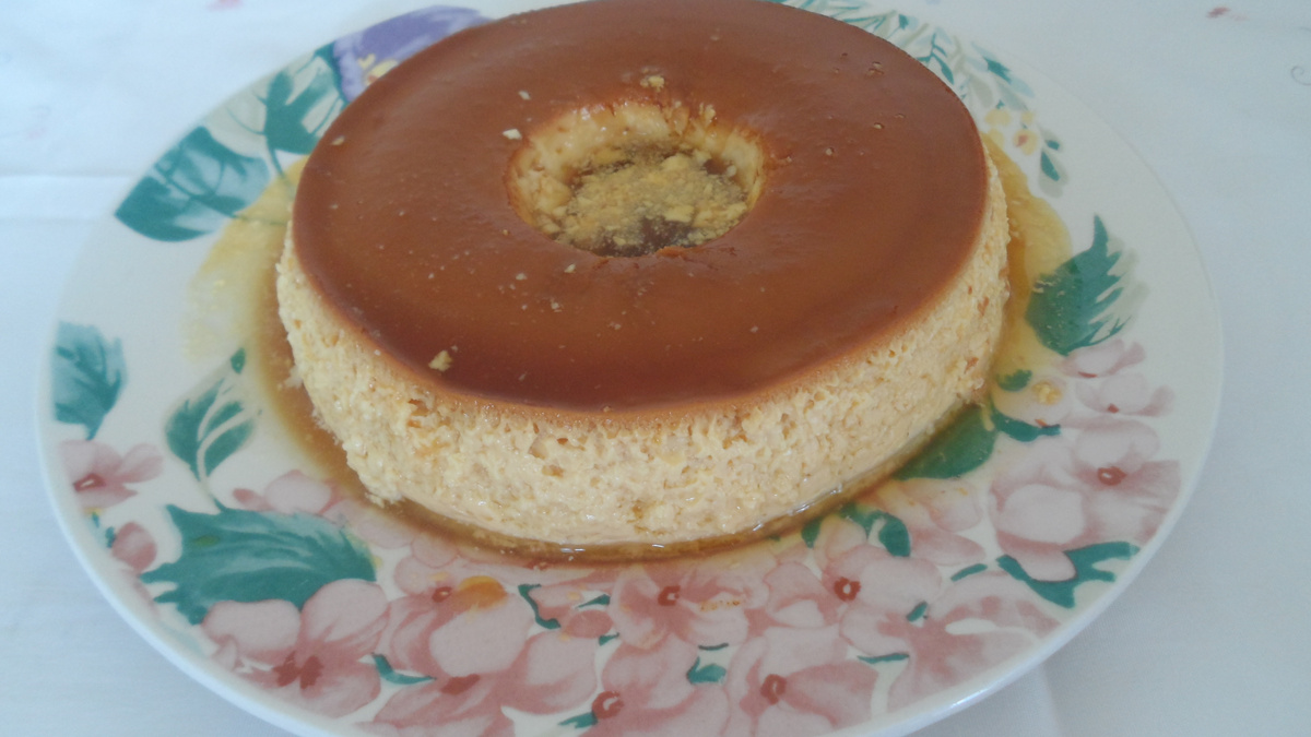 Pudim de laranja