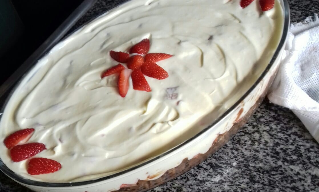 Torta de sucrilhos