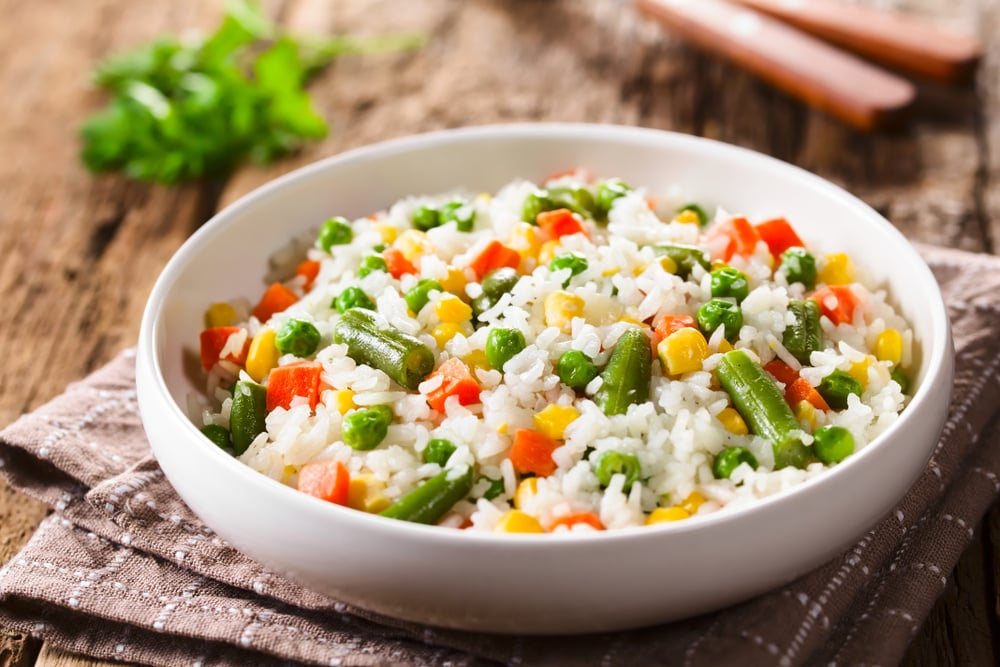 Arroz colorido