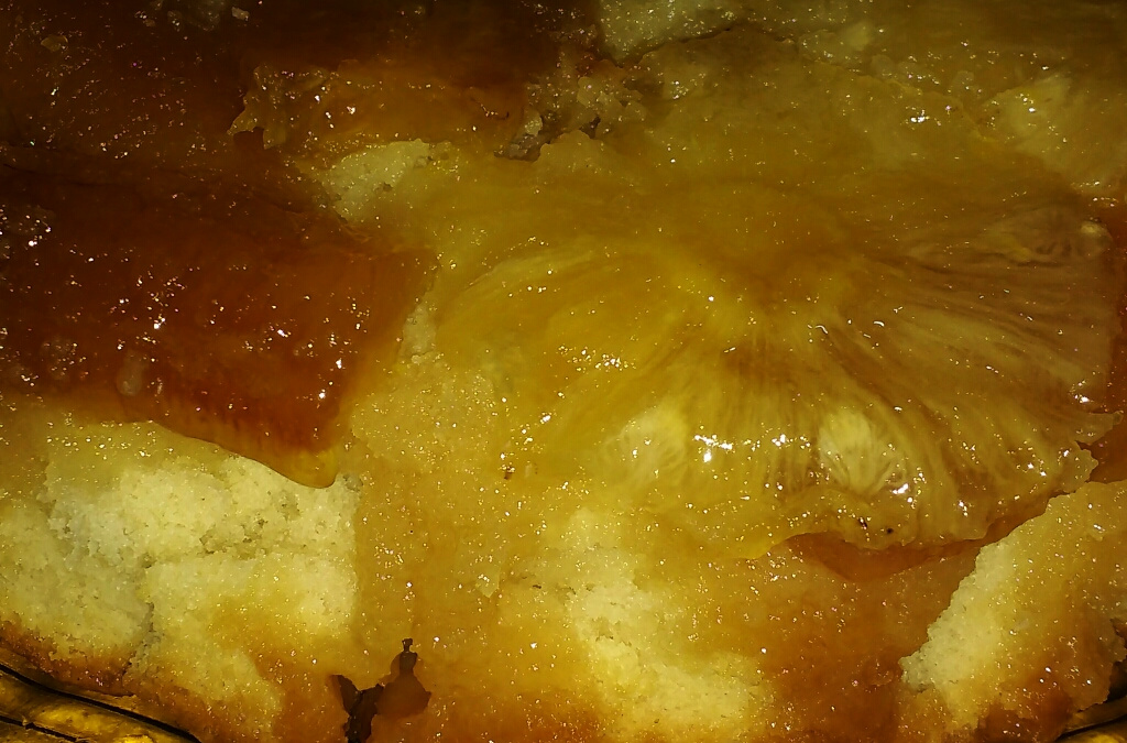 Bolo de abacaxi sem glúten