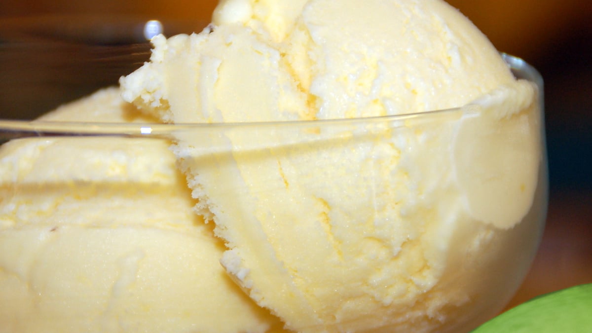 Sorvete de iogurte sem leite condensado e sem emulsificante