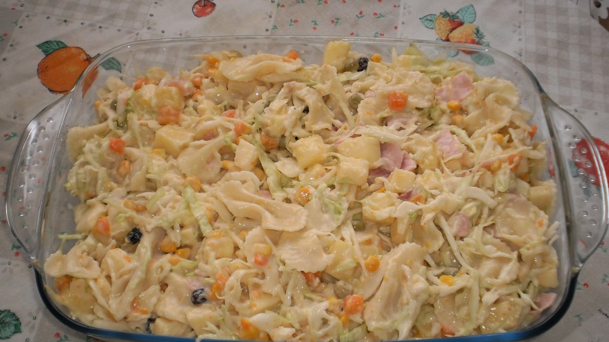 Salada de repolho nutritiva