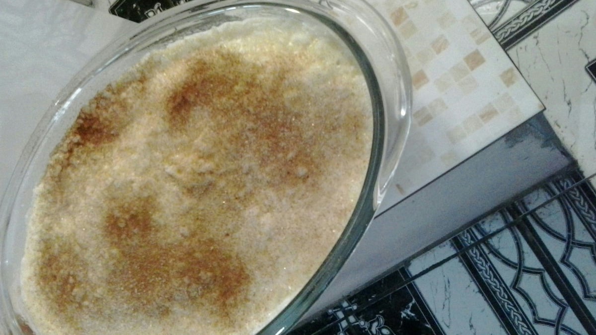 Arroz de leite cremoso