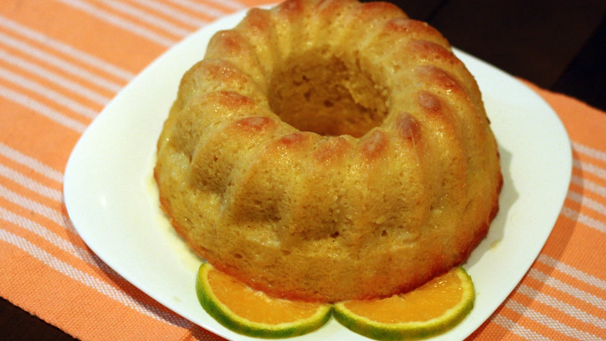 Bolo de laranja de liquidificador