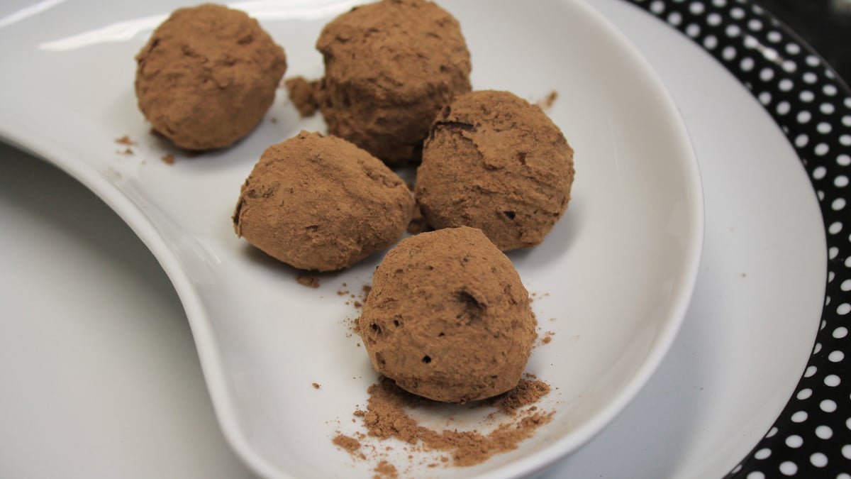 Trufas de chocolate