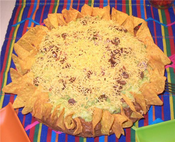Molho em camadas à mexicana