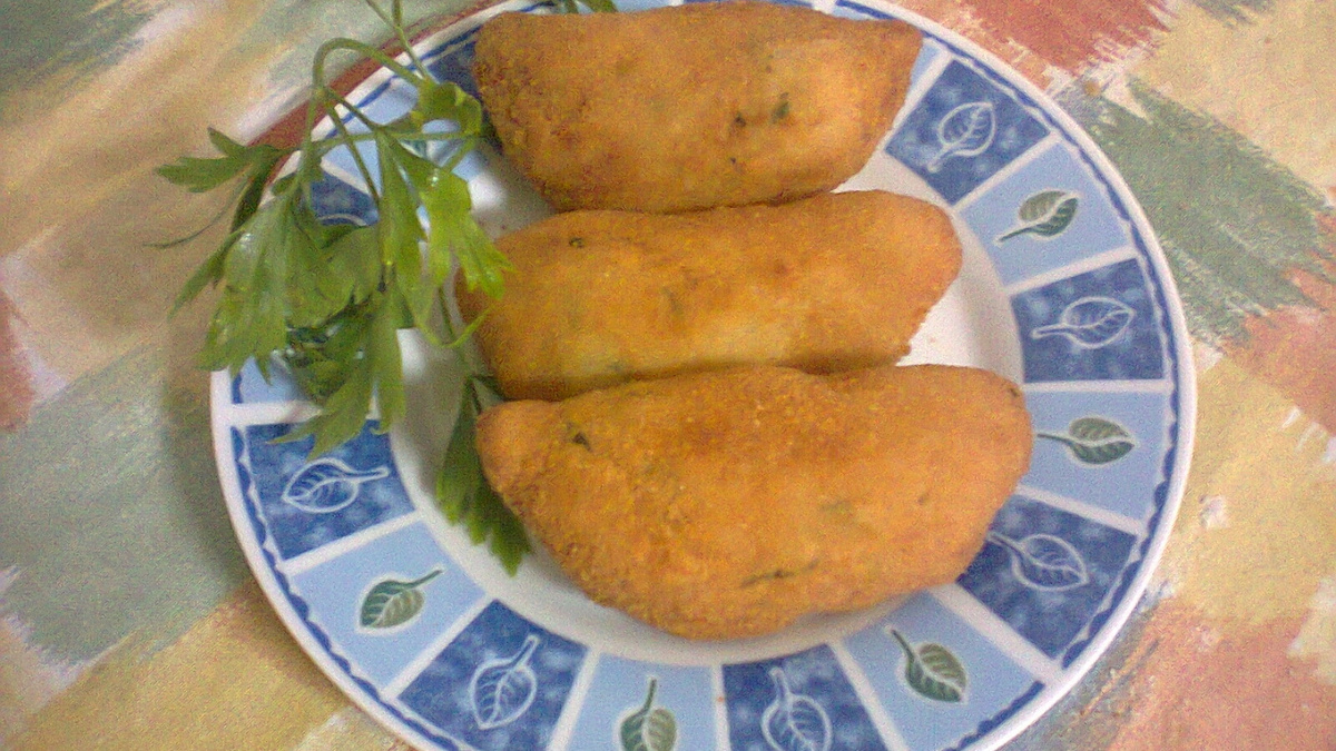 Massa saborosa para salgados fritos