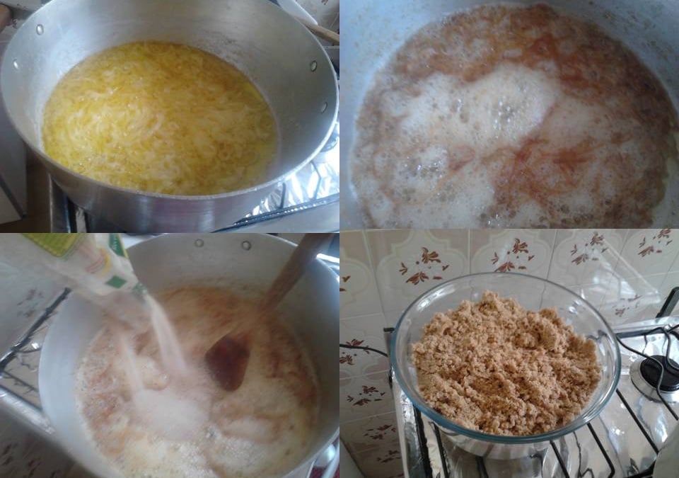 Farofa de cebola