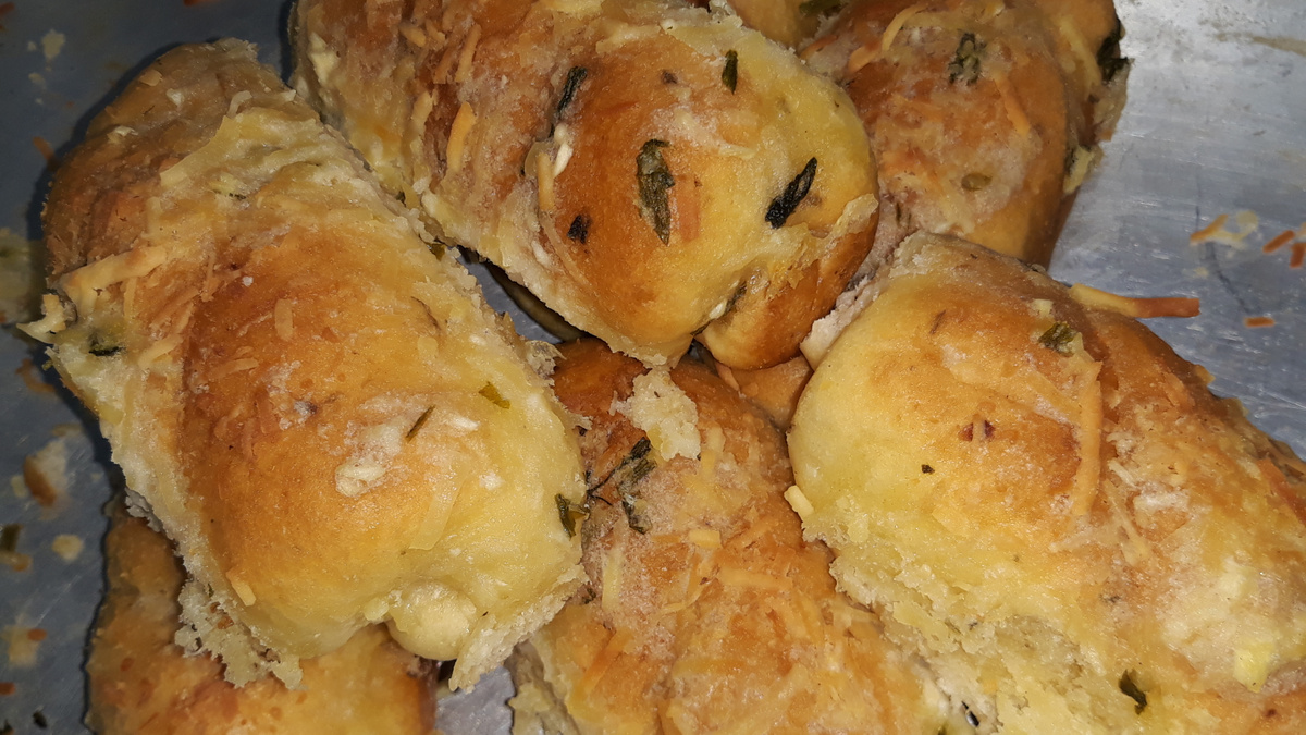 Pão de alho fofinho