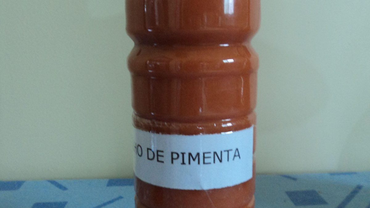 Molho de pimenta caseiro