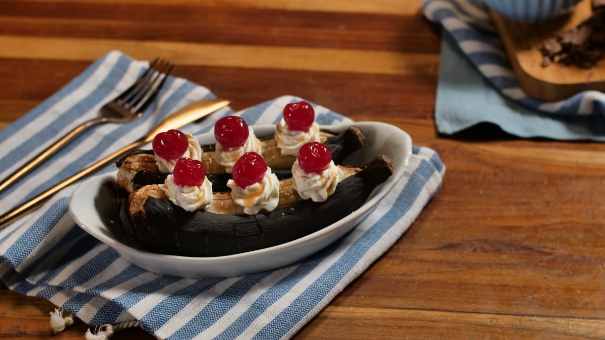 Banana Split na Airfryer