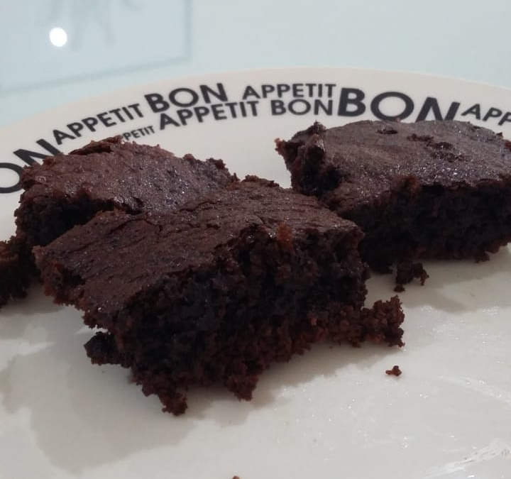 Brownie de café e chocolate