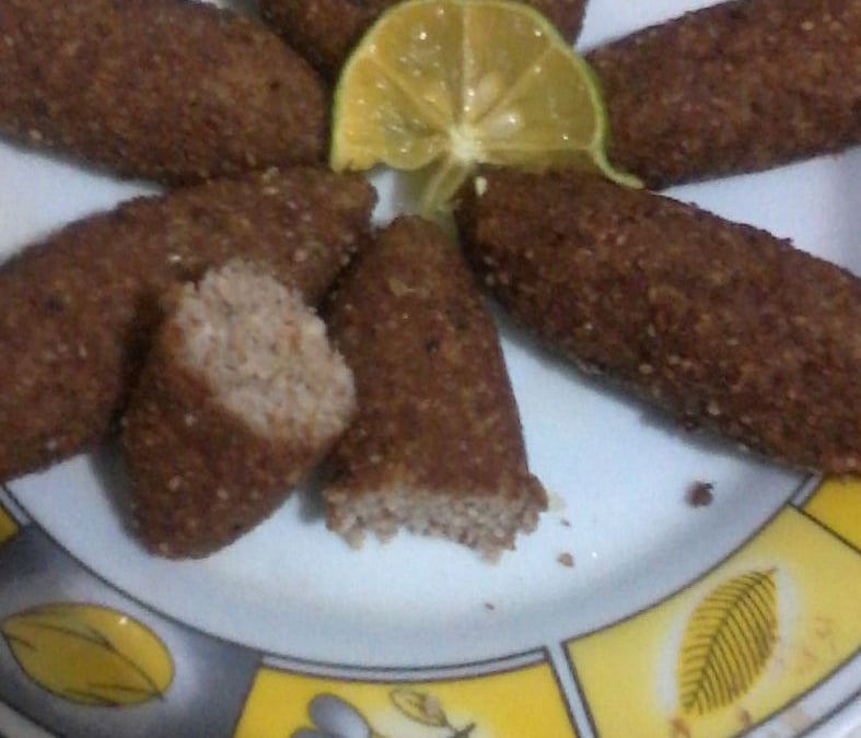 Quibe frito da Cris