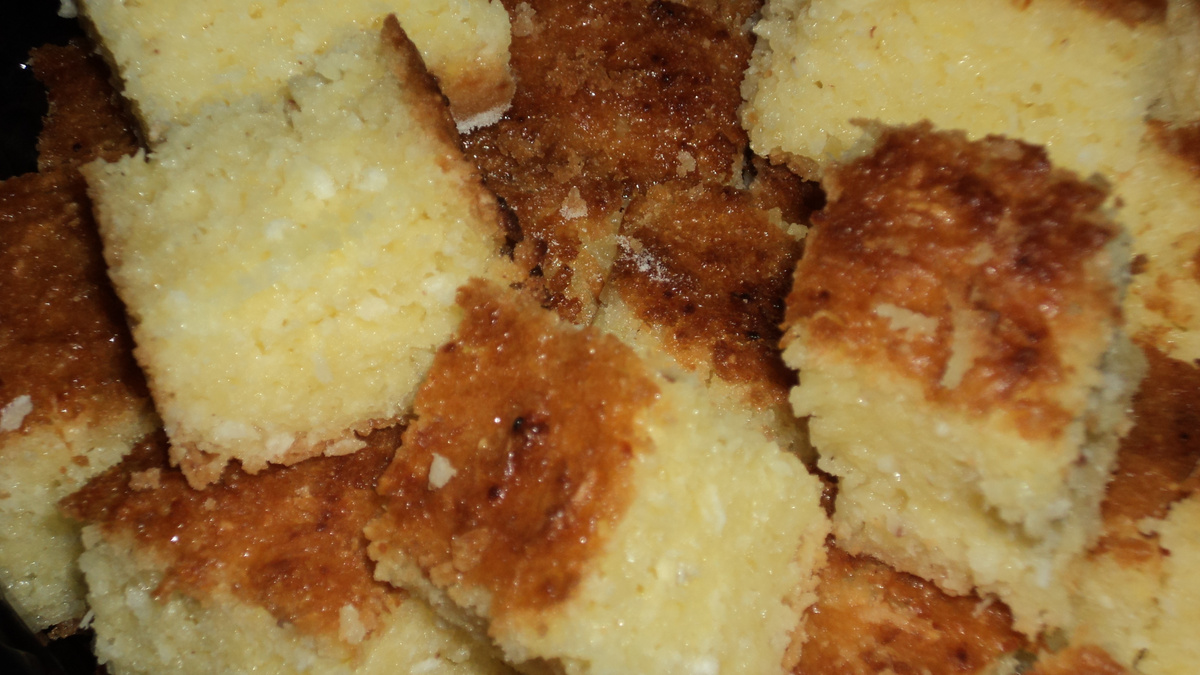 Bolo de aipim da tia Kelly