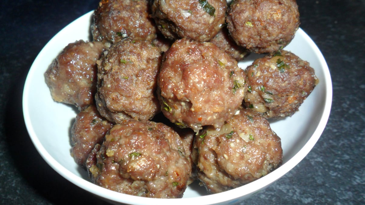 Almôndega frita