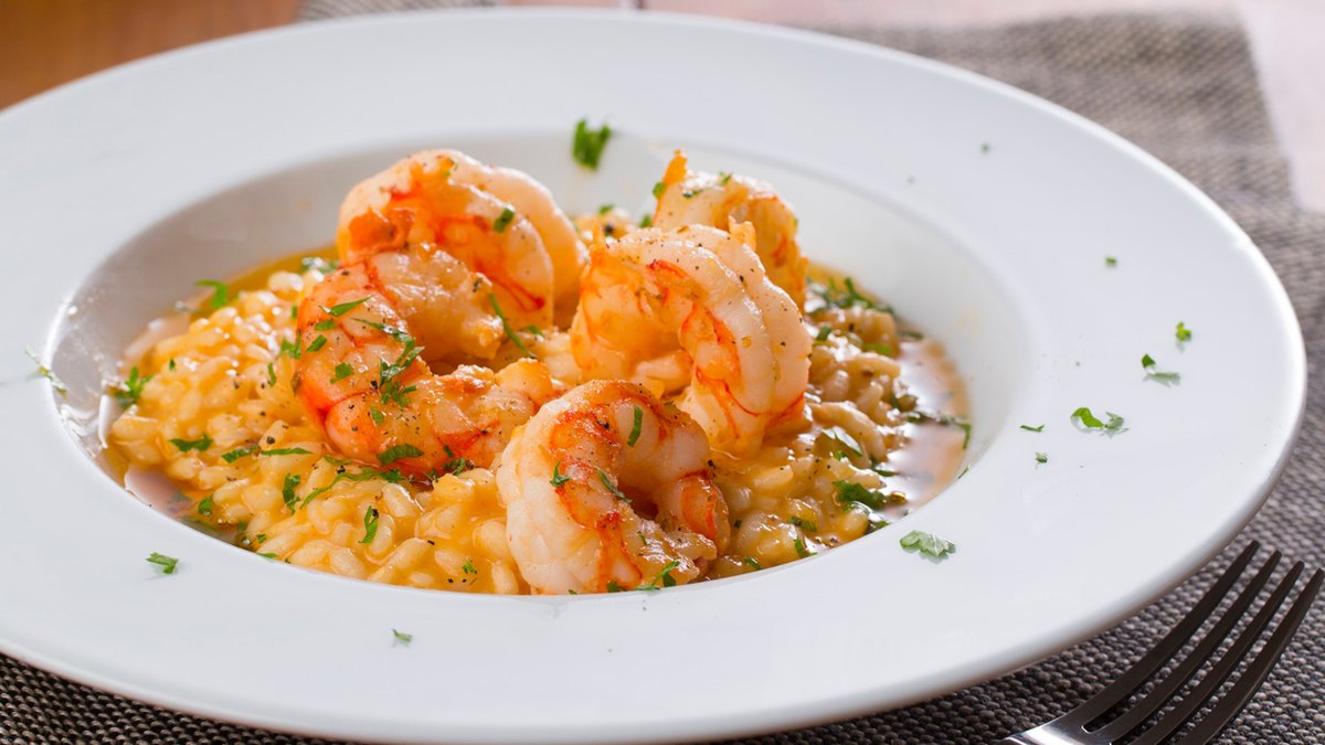 Risoto de Camarão