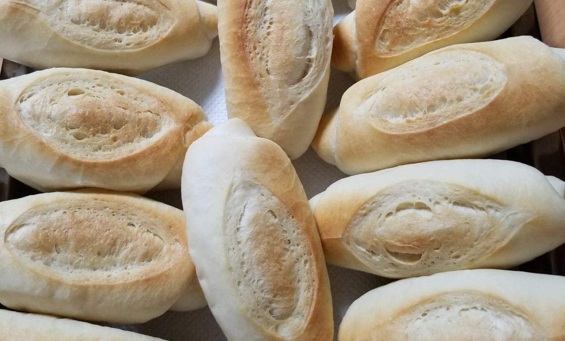 Pão francês caseiro do Vitor
