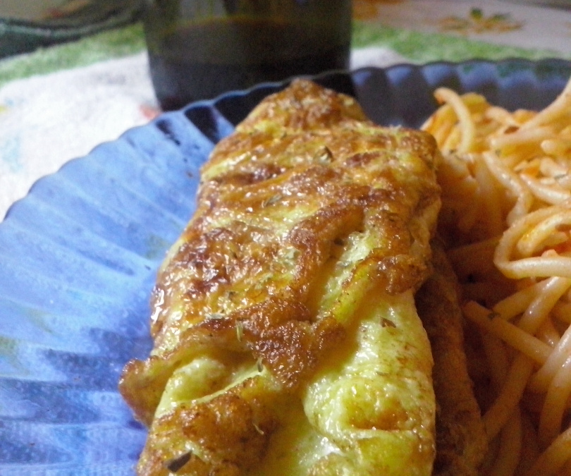 Omelete ao vinho tinto