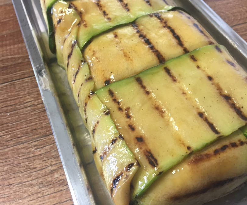 Terrine de abobrinha e ricota