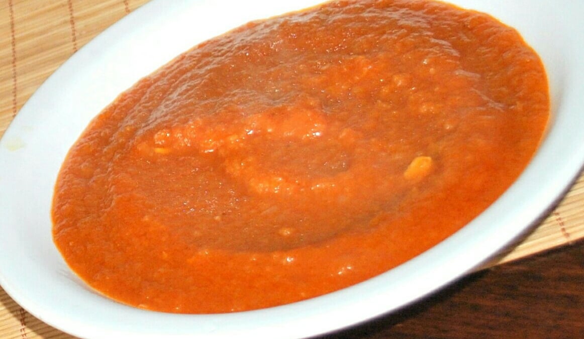 Molho vermelho de churrasco