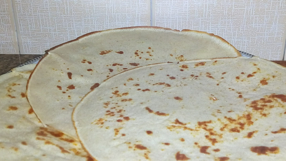 Massa de panqueca de aveia