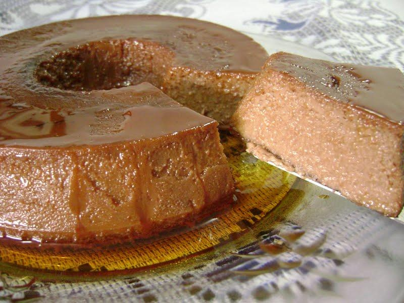 Pudim cappuccino
