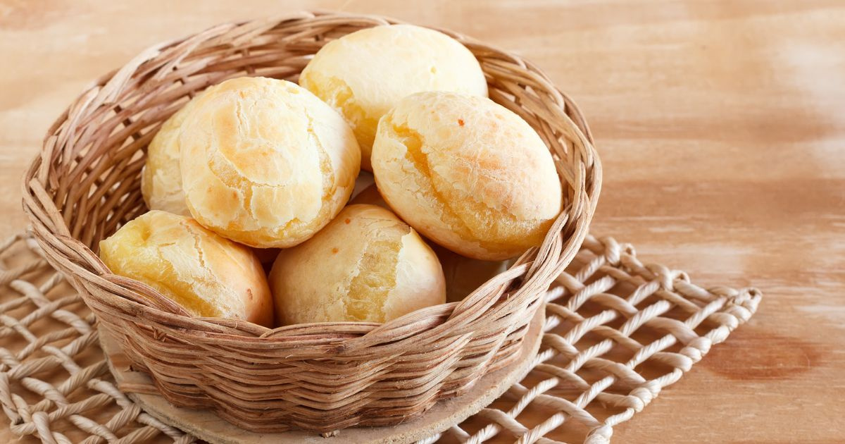 Pão de queijo sem queijo