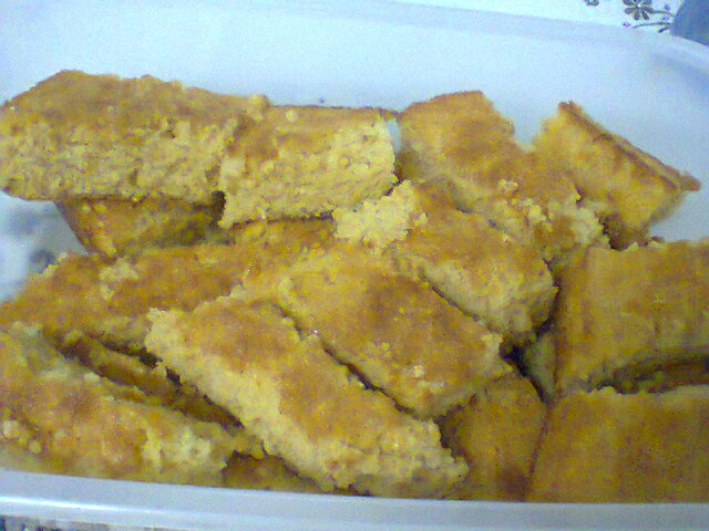 Bolo de milharina
