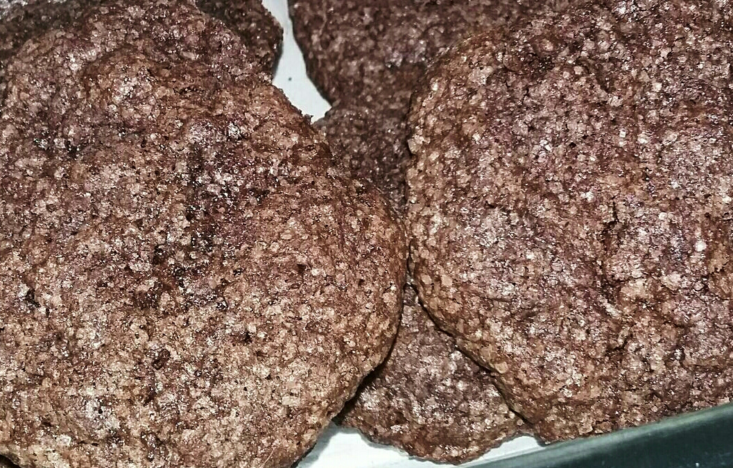 Cookie com massa de bolo