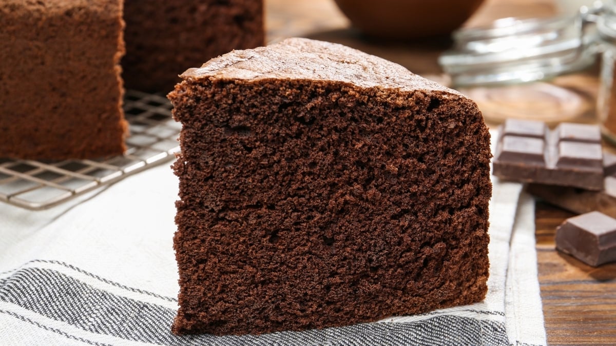 Bolo de chocolate sem glúten