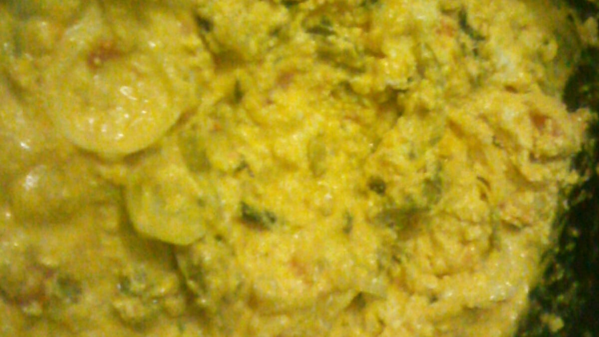 Moqueca de ovo da Bahia