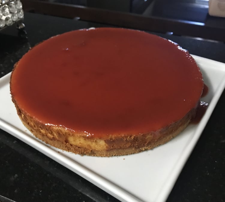 Cheesecake do Romeu e da Julieta