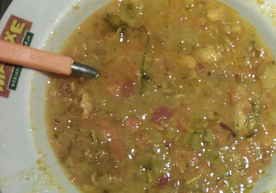 Sopa de salmão
