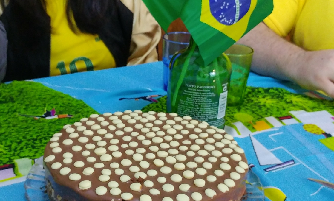 Torta cheesecake de doce de leite