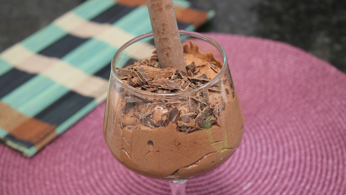 Mousse de chocolate