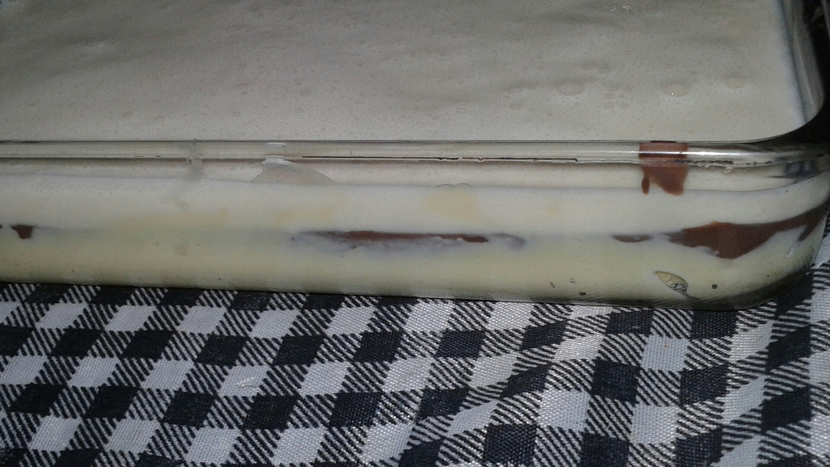 Pavê três camadas (sem biscoito)