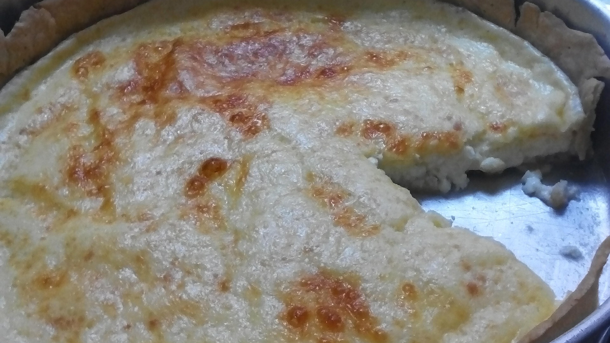 Torta de queijo minas