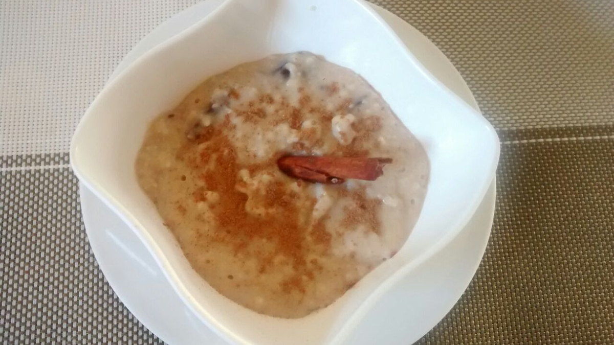 Mingau de aveia - vegano / Sem Lactose