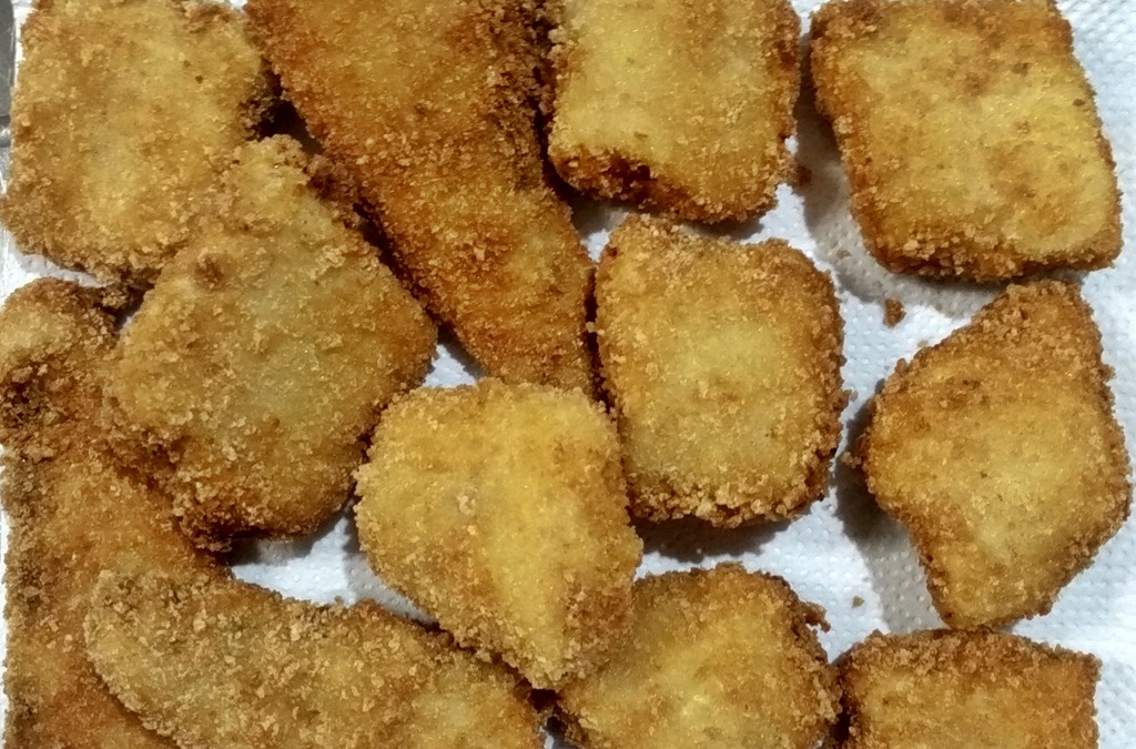 Filé de peixe super crocante