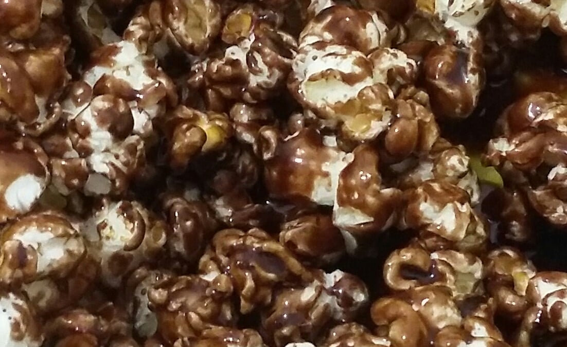 Pipoca doce simples