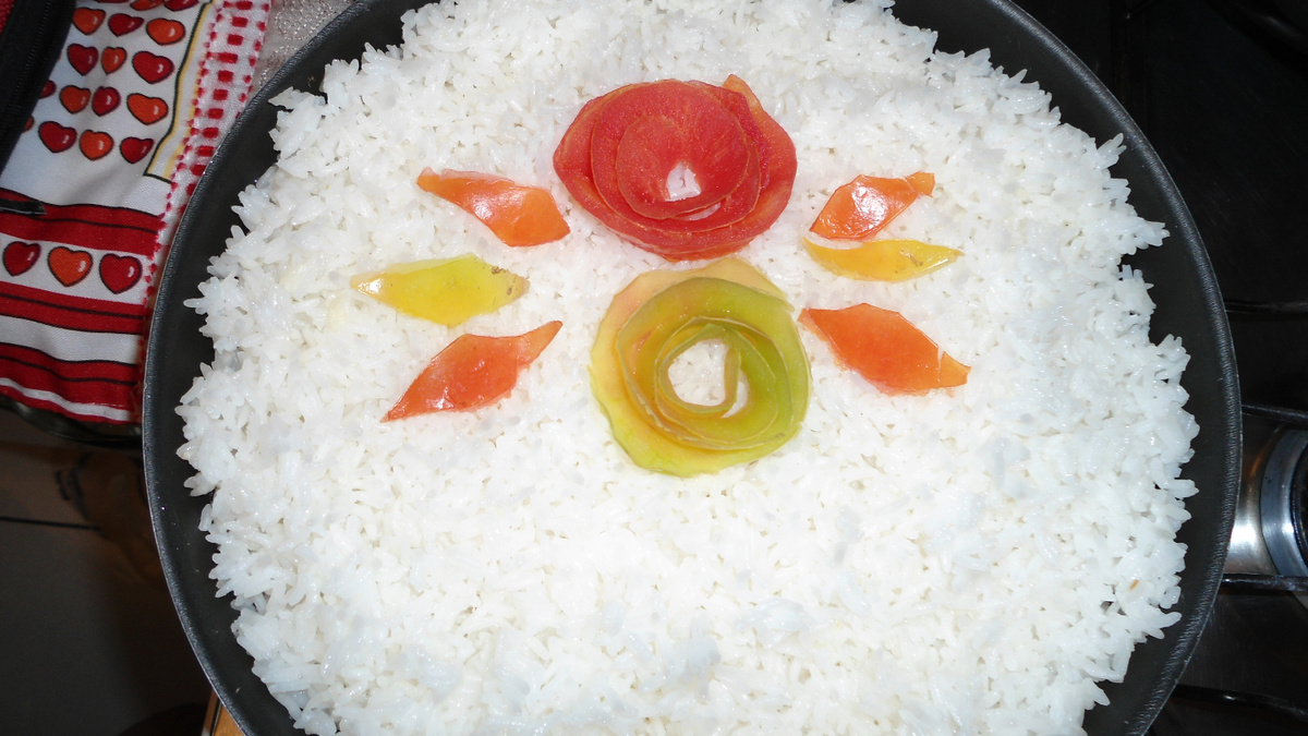 Arroz branco simples