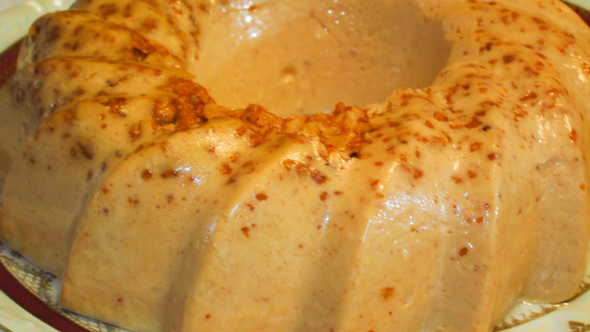 Pudim de Paçoca