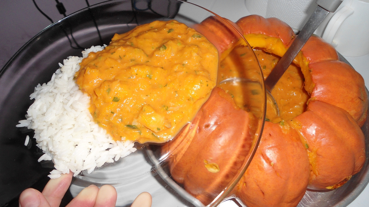 Peixe na moranga