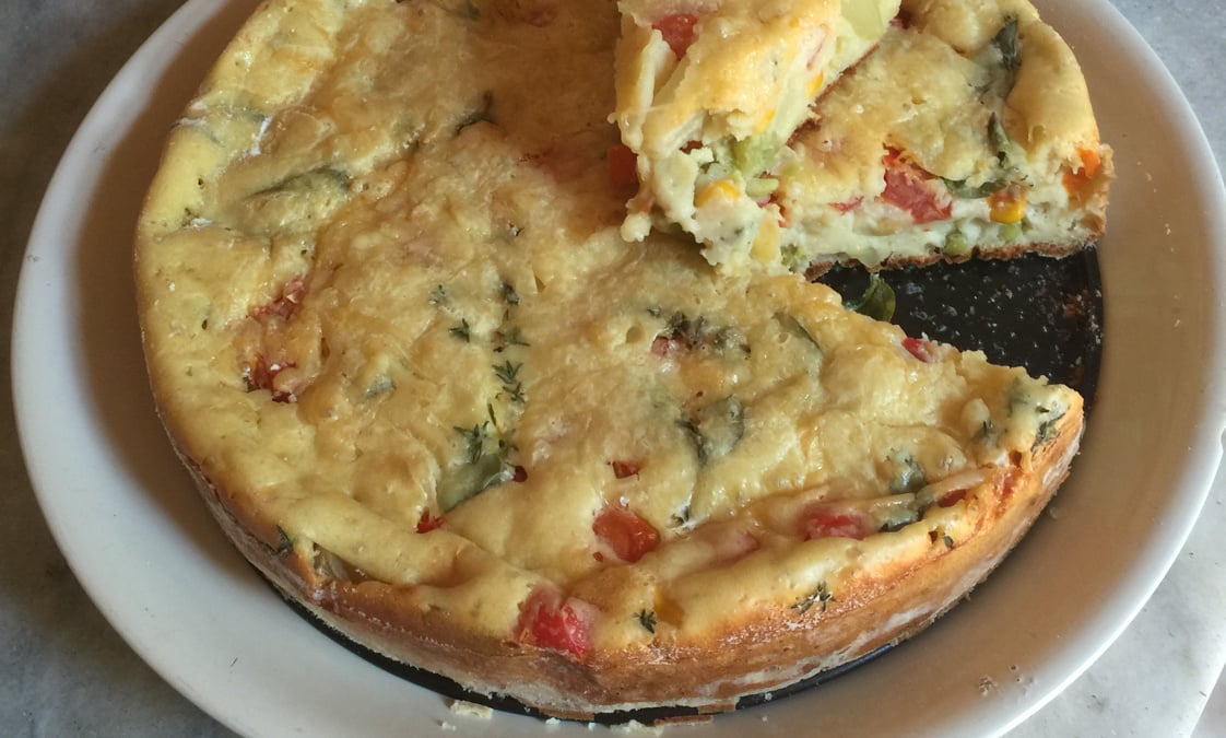 Torta de legumes